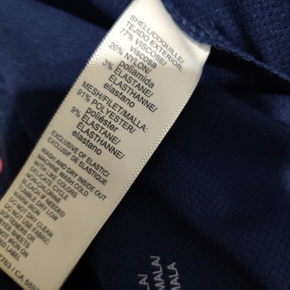 Rafaella Womens Skort Weekend Active Floral A Line Supreme Stretch Shorts Sz 12 - Picture 6 of 6